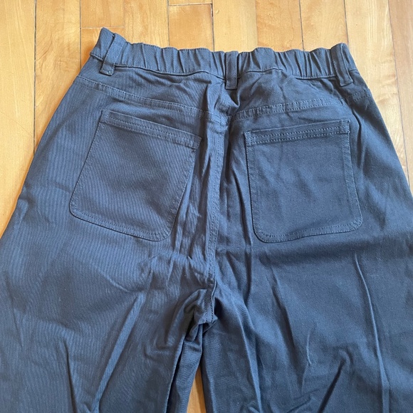 Pact stretch twill wide leg pant - Picture 3 of 5